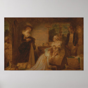 Affiche Robert Smirke - Les sept ans de l'homme - Le nourr
