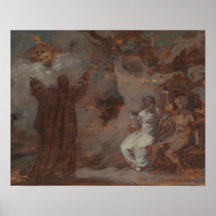 Affiche Robert Smirke - Prospero Conjuring a Masque