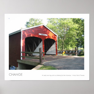 Affiche Roberts Double Barreled Pont Couvert Photo