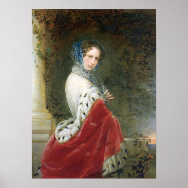 Affiche Robertson - Alexandra (Charlotte Of Prussia) 1852 (Devant)