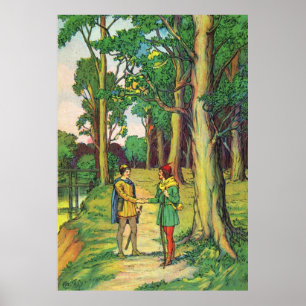 Affiche Robin des Bois et Petit Jean