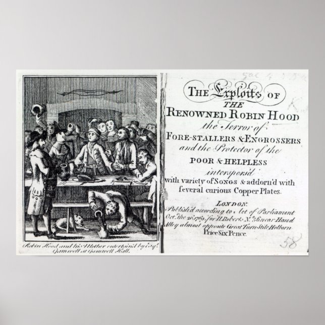 Affiche Robin des Bois et sa mère (Devant)