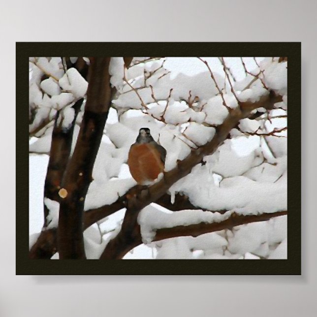 Affiche Robin en noir (Devant)