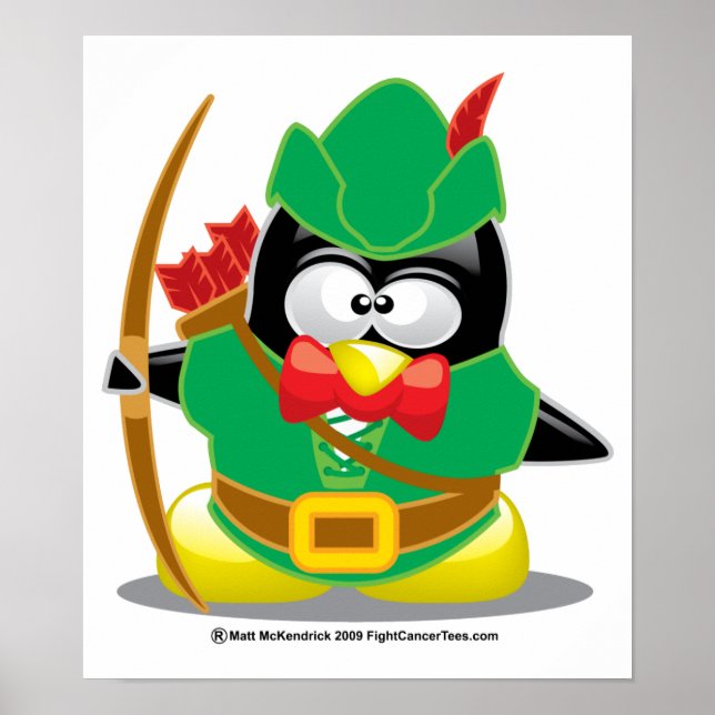 Affiche Robin Hood Penguin (Devant)