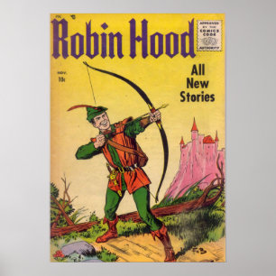 Affiche Robin Hood Toutes les nouvelles histoires Couvertu