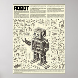 Affiche Robot