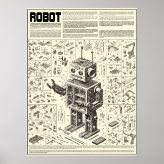 Affiche Robot