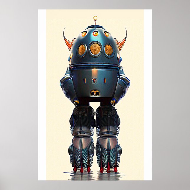 Affiche Robot Galaxy King B-21 Wombott (Devant)