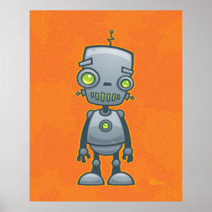 Affiche Robot idiot