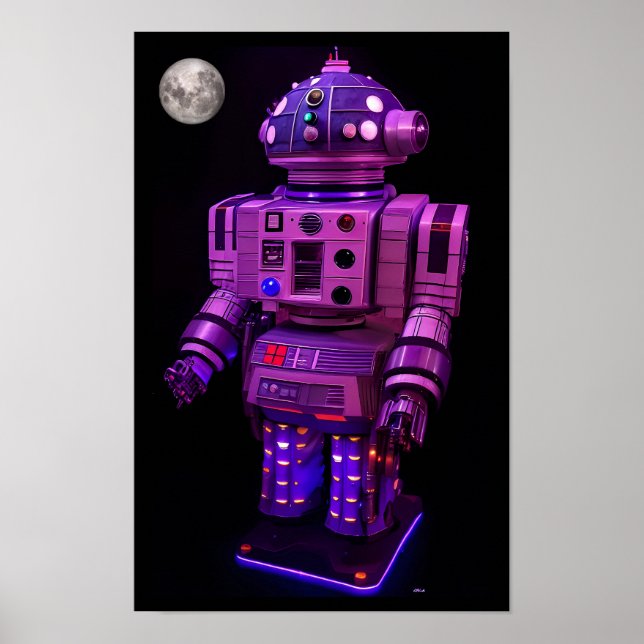 Affiche Robot MQ-99 (Devant)