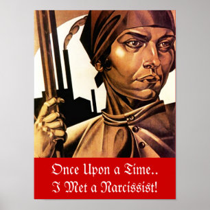 Affiche Robot Narc Narcissist Abuse NPD Fairytale