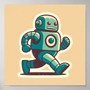 Affiche Robot Runner