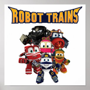 Affiche Robot Trains Cartoon show kids