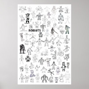 Affiche Robots