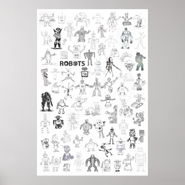 Affiche Robots (Devant)