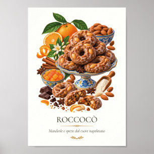 Affiche Roccocò – Vintage Italian Dessert