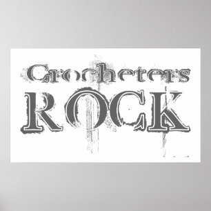Affiche Roche de Crocheters