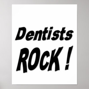 Affiche Roche de dentiste ! Copie d'affiche