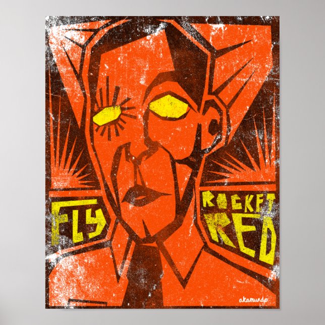 AFFICHE ROCHE DE VOL ROCHER (Devant)