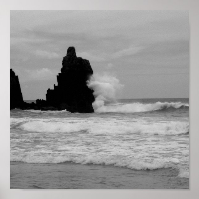 Affiche rocher (Devant)