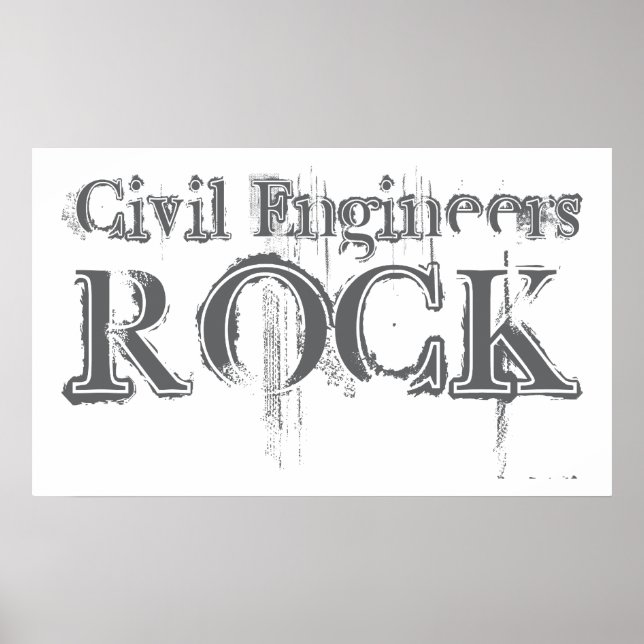 Affiche Rocher du génie civil (Devant)