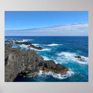 Affiche Rocher en mer