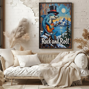 Affiche Rocher la frontière gelée