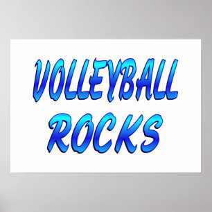 AFFICHE ROCHES DE VOLLEYBALL
