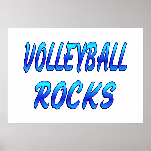AFFICHE ROCHES DE VOLLEYBALL (Devant)