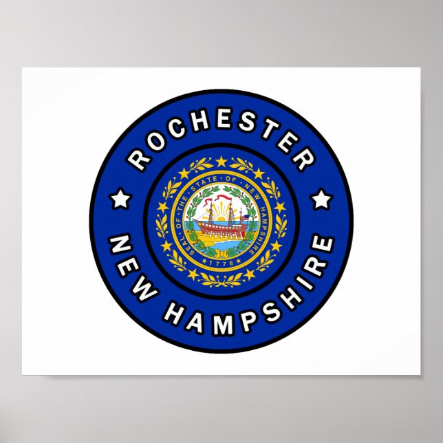 Affiche Rochester New Hampshire (Devant)