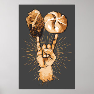 Affiche rock and roll