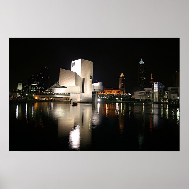 Affiche Rock and Roll Hall of Fame & Museum, Cleveland OH (Devant)