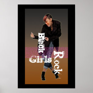 Affiche Rock Black Girls