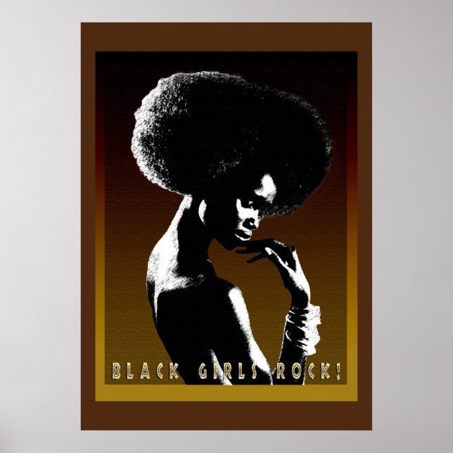Affiche Rock Black Girls (Devant)