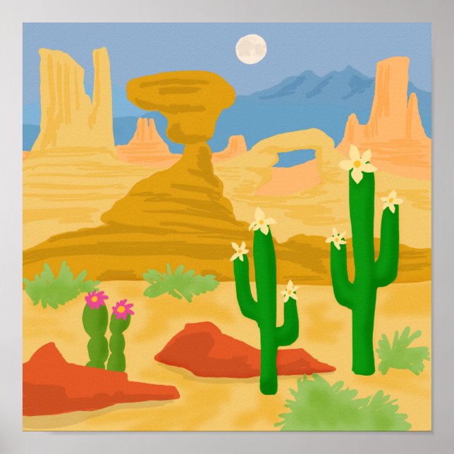 Affiche Rock Desert (Devant)