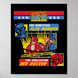 Affiche Rock em Sock em - Boxing Robots Comic Page
