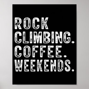 Affiche Rock Escalade Café Week-ends Rock Escalades