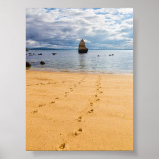 Affiche Rock formations in Algarve