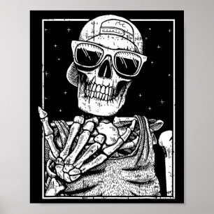 Affiche Rock N Roll Band Lazy Costume d'Halloween Rocker M