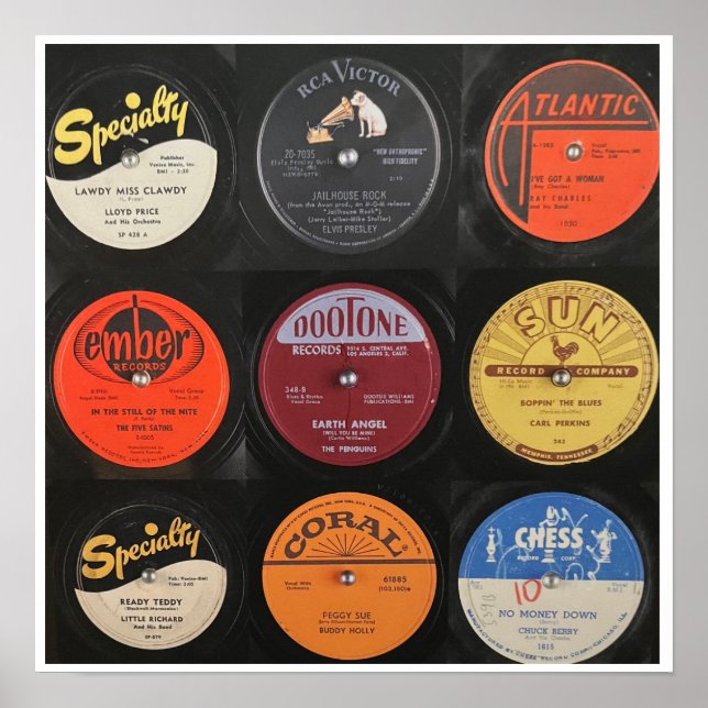 Affiche Rock 'n Roll est là pour rester! (Devant)