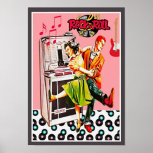 Affiche Rock n Roll Jive