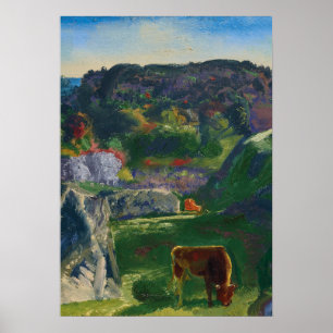 Affiche Rock Ridge Farm par George Bellows