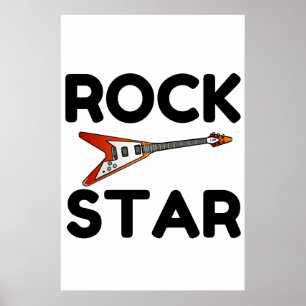 Affiche Rock Star