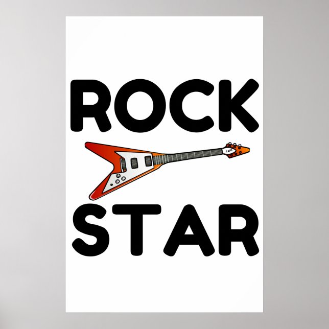 Affiche Rock Star (Devant)