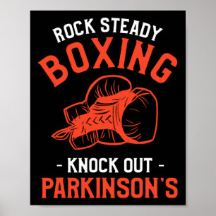 Affiche Rock Steady Boxing Knock Out Parkinson la sensibil