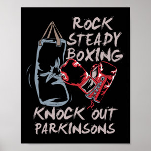 Affiche Rock Steady Boxing Knock Out Parkinsons