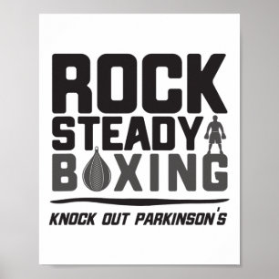 Affiche Rock Steady Boxing Knock Out Parkinson's