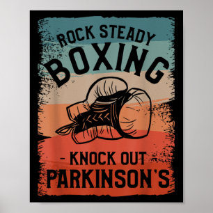 Affiche Rock Steady Boxing Knock Out Parkinsons Sensibilis