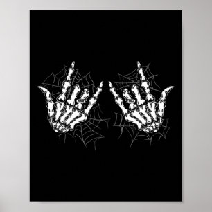 Affiche Rock Sur Band Rock Et Roll Hommes Femmes Halloween