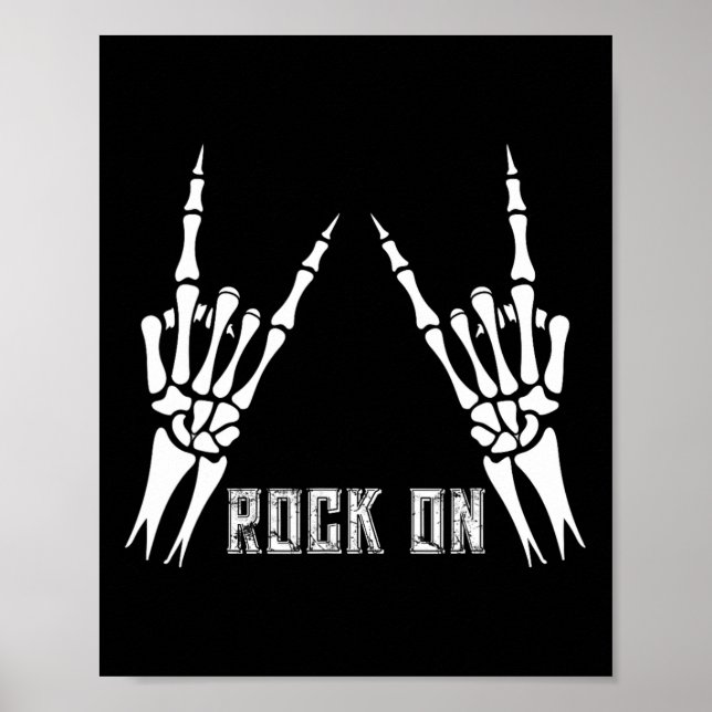 Affiche Rock Sur Bynd Tee - shirts Pour Femmes Rock Et Rol (Devant)